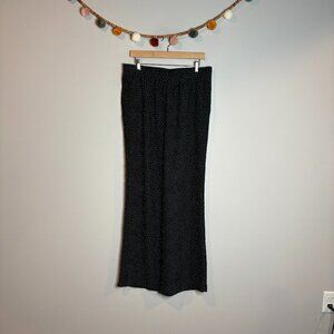 🔆 BCBGeneration black polka dot wide leg pants